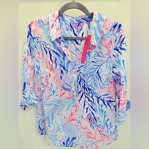 NWT Lilly Pulitzer Captiva Tunic, Size M